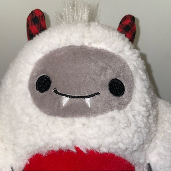 Smiling Snowflake Yeti Plush Toy Stuffed Animal - Picture 2 of 4
